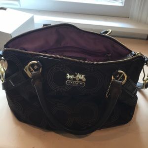 Brown Coach bag